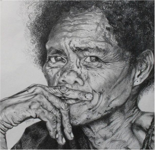 Portrait artwork by Dr. Aria Duncan (7 of 13)