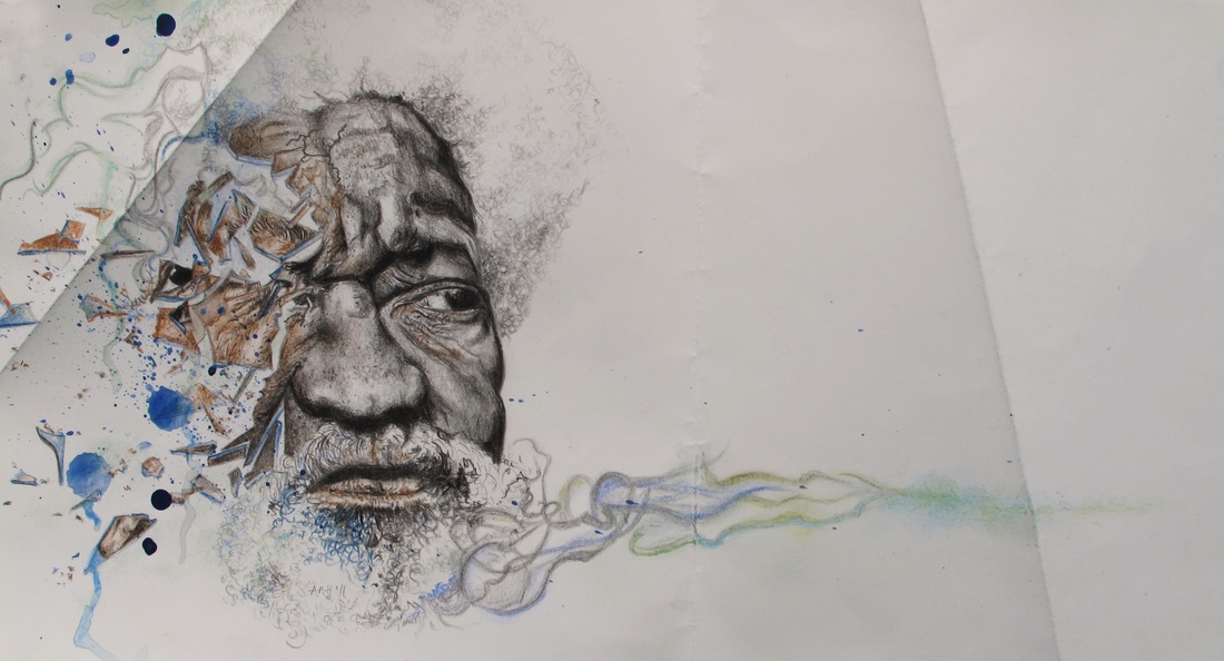 Portrait artwork by Dr. Aria Duncan (6 of 13)