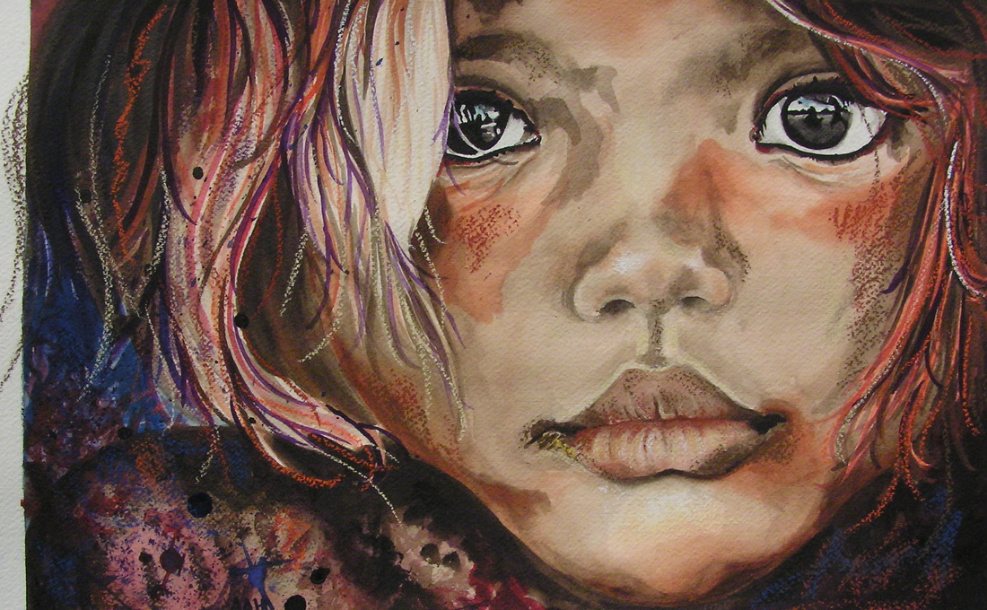 Portrait artwork by Dr. Aria Duncan (8 of 13)